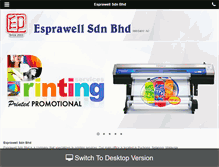 Tablet Screenshot of easyprint.my